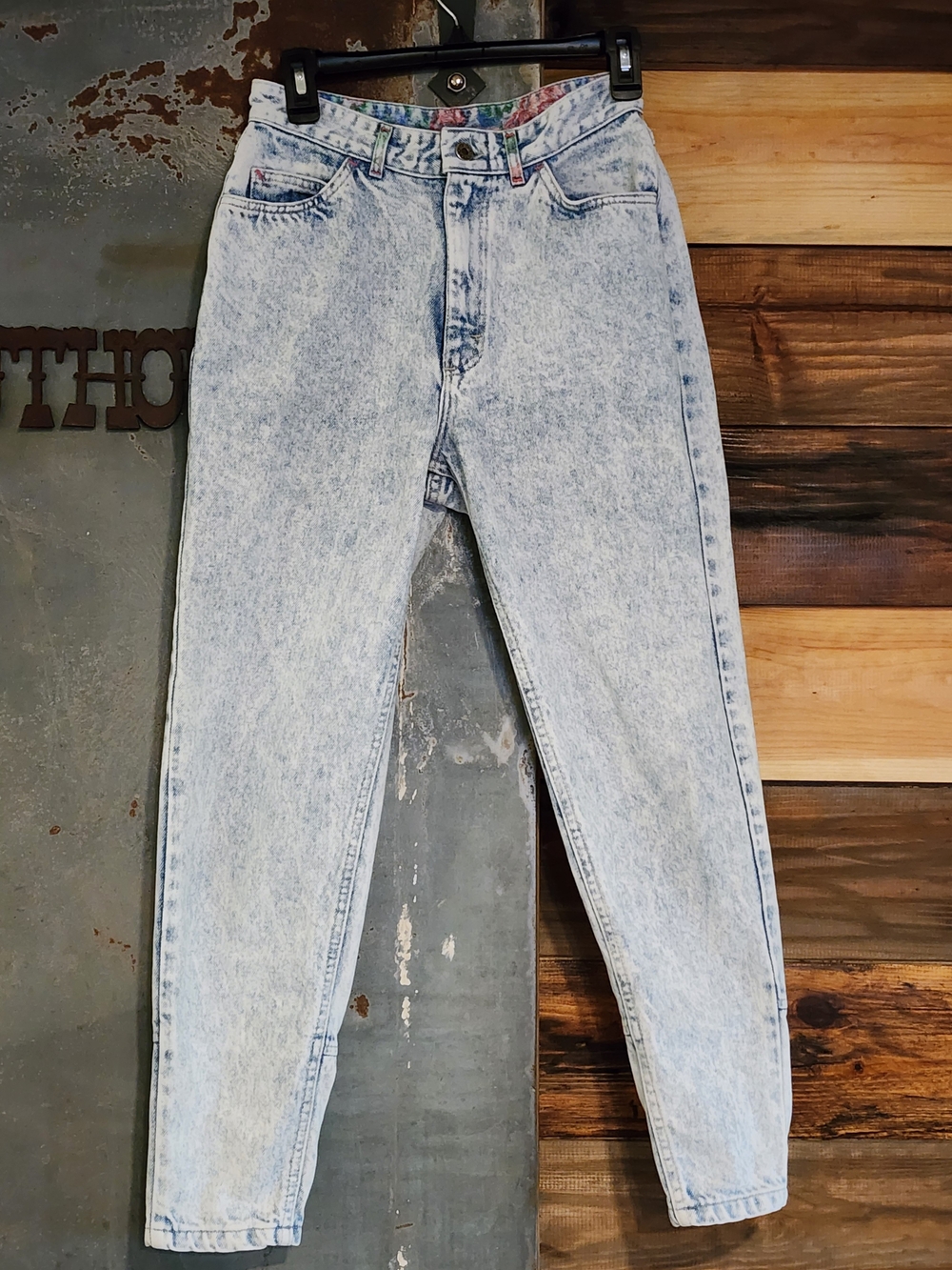 Vintage 80's Acid Wash Lee High-Rise Women’s Jeans